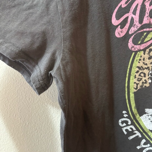 “Aerosmith” Charcoal Graphic Tee - Picture 4 of 5